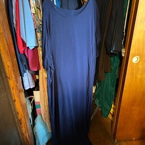 Colleen Lopez Deep Blue Maxi Dress
